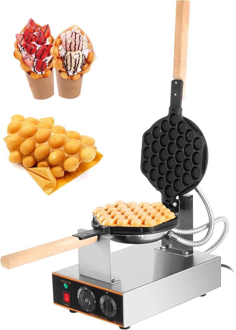 Electric Bubble Waffle Machine