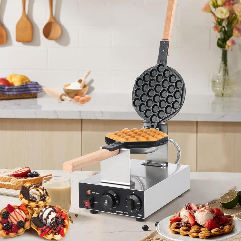 Electric Bubble Waffle Machine