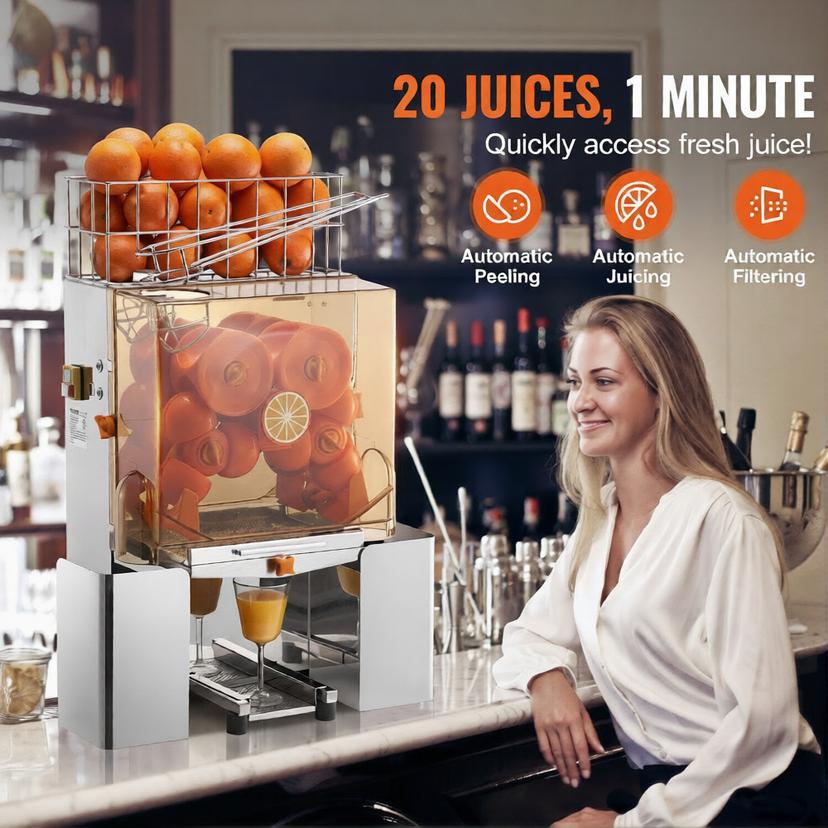 Commercial Automatic Orange Squeezer Machine