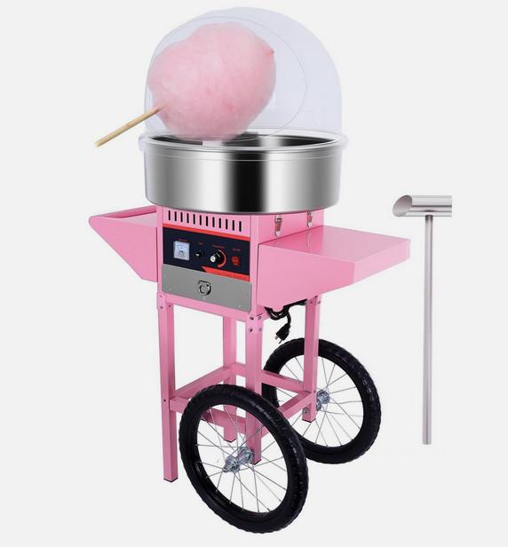 Commercial Cotton Candy Machine With Cart