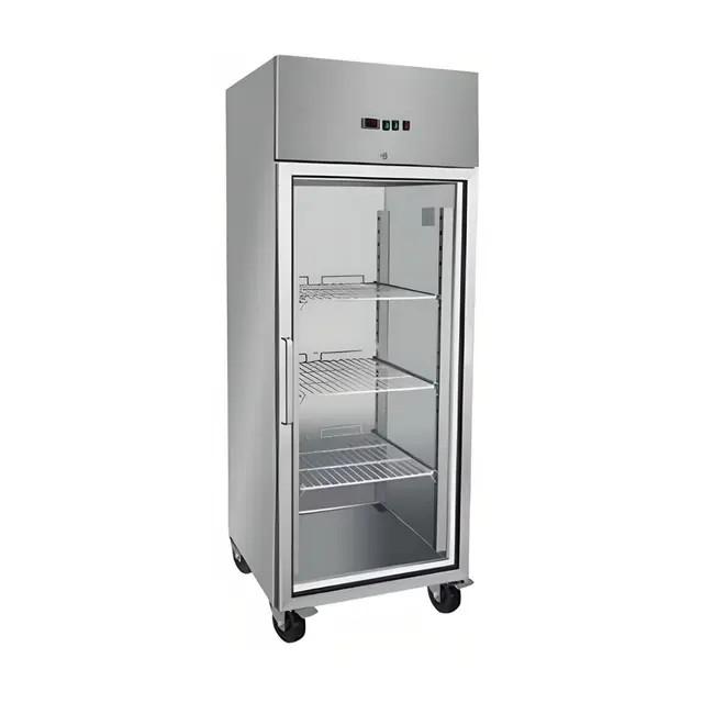 Single Glass Door Upright Chiller