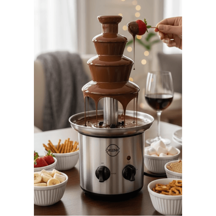 CHOCOLATE FOUNTAIN, 4 TIERS