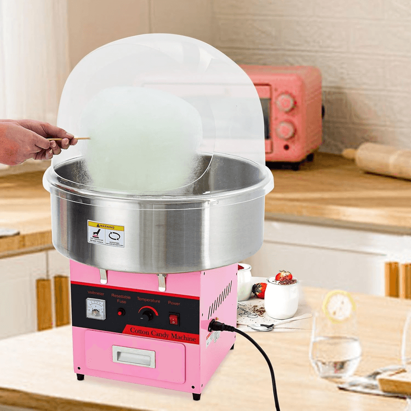 Plastic Cover Cotton Candy Machine